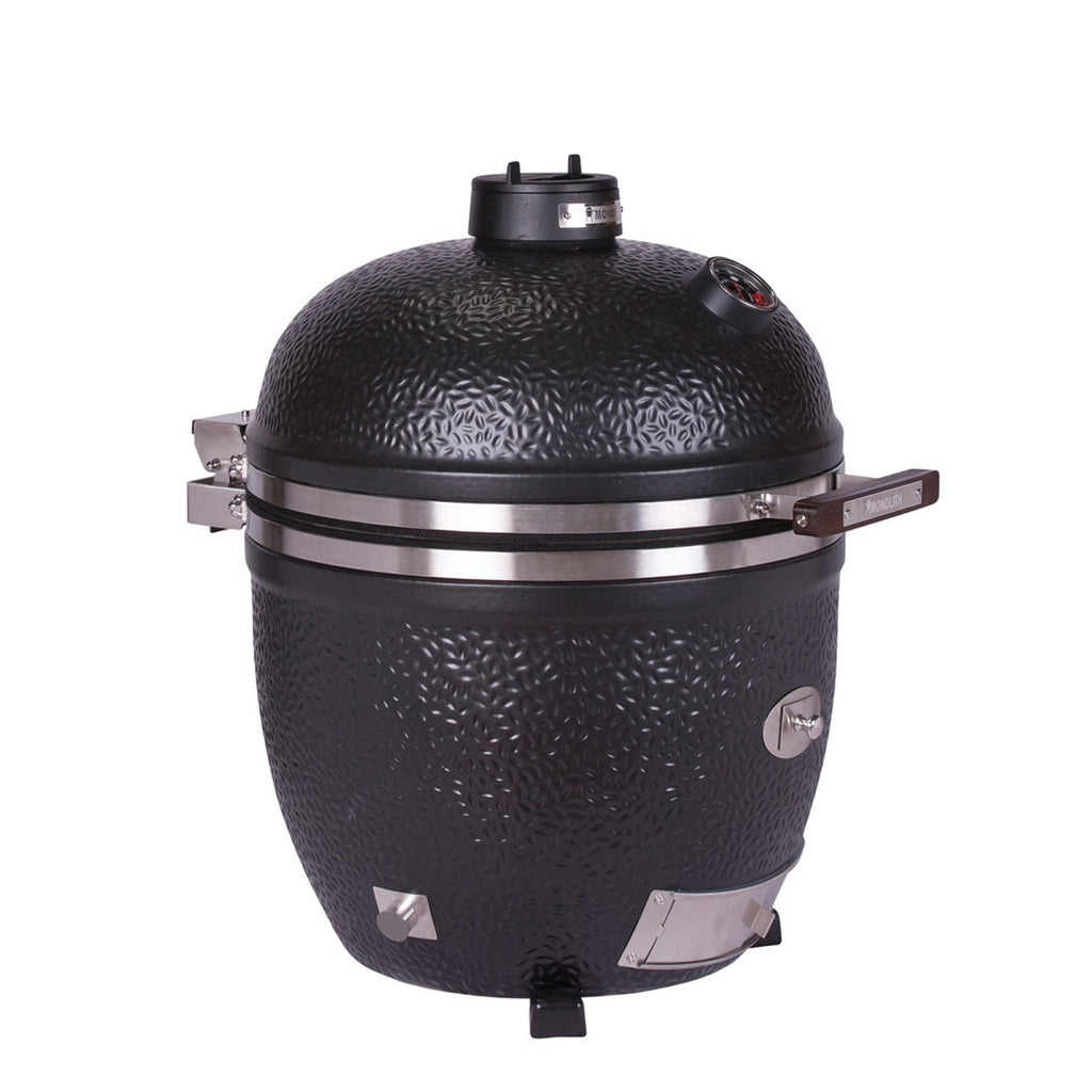 Keramisk grill Avantgarde LeChef uten stativ svart bakside