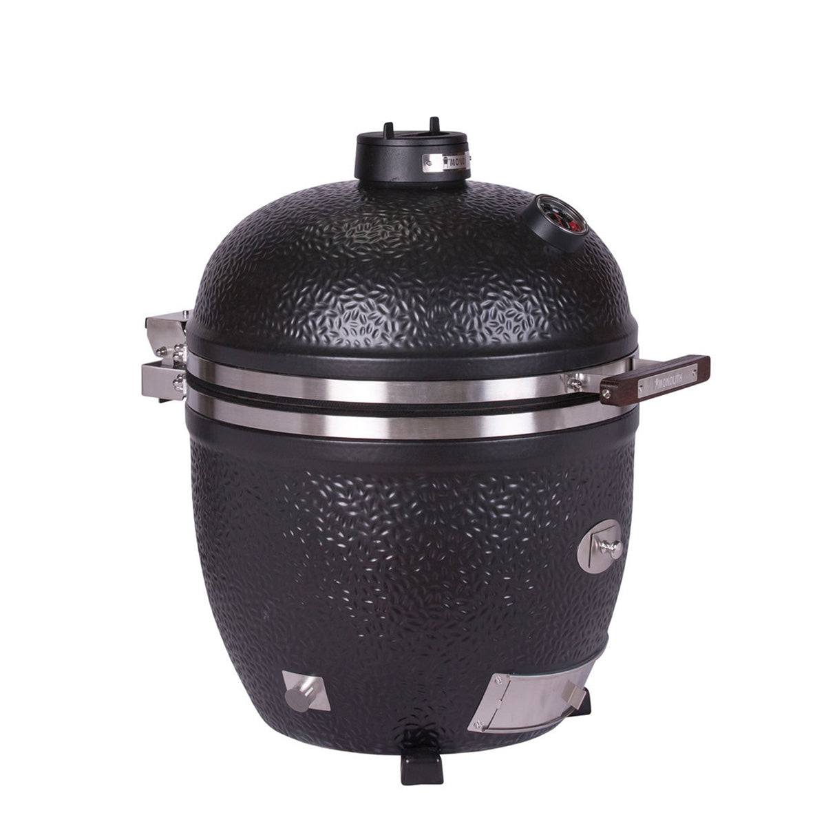 Keramisk grill Avantgarde LeChef uten stativ svart bakside