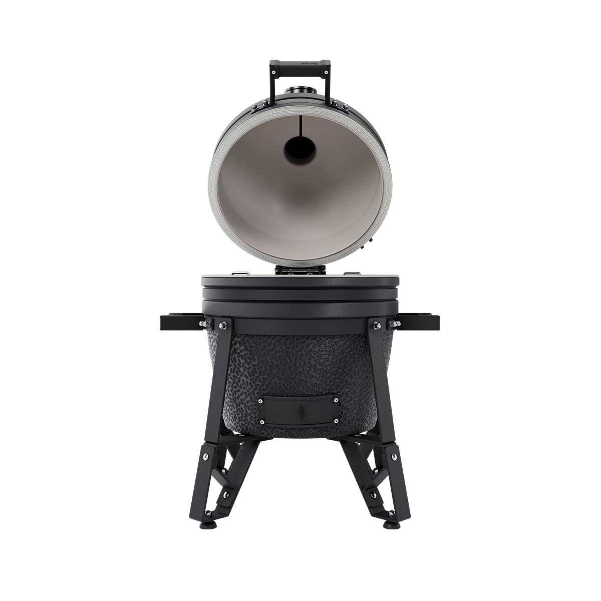 Keramisk grill BSTRD. Compact Complete Graphite 34 cm bakside