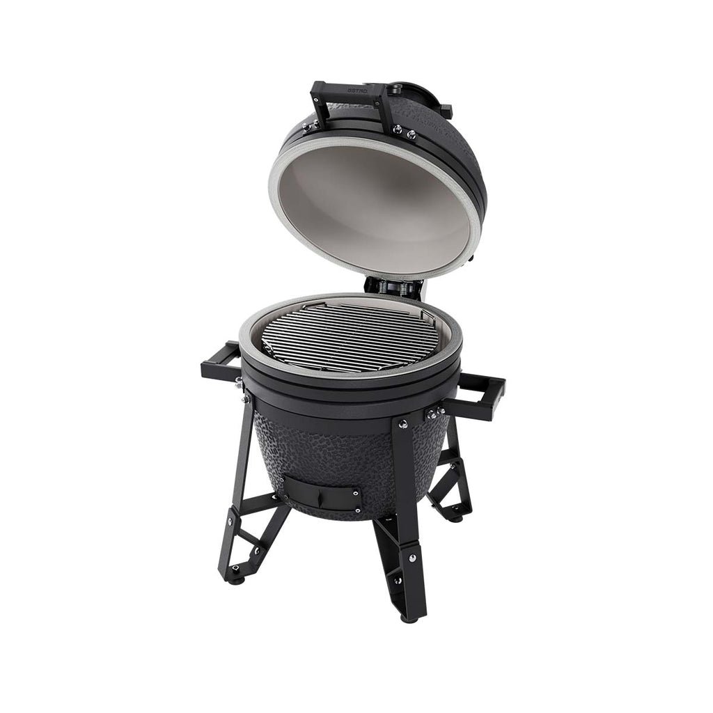 Nærbilde av grillrist på Keramisk grill BSTRD. Compact Complete Graphite 34 cm