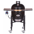 Keramisk grill Classic BBQ Guru Pro 2.0 med stativ svart forfra