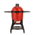 Keramisk grill Classic III med tralle og sidebord 46 cm forfra