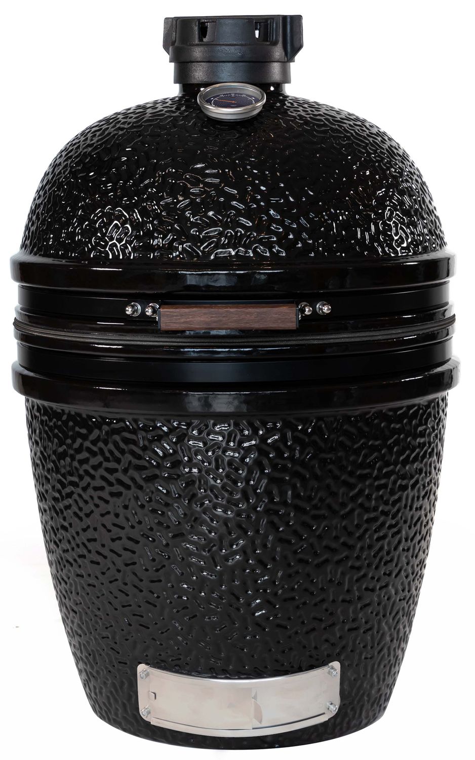 Keramisk grill Classic Large Solo svart 49 cm - The Bastard forfra