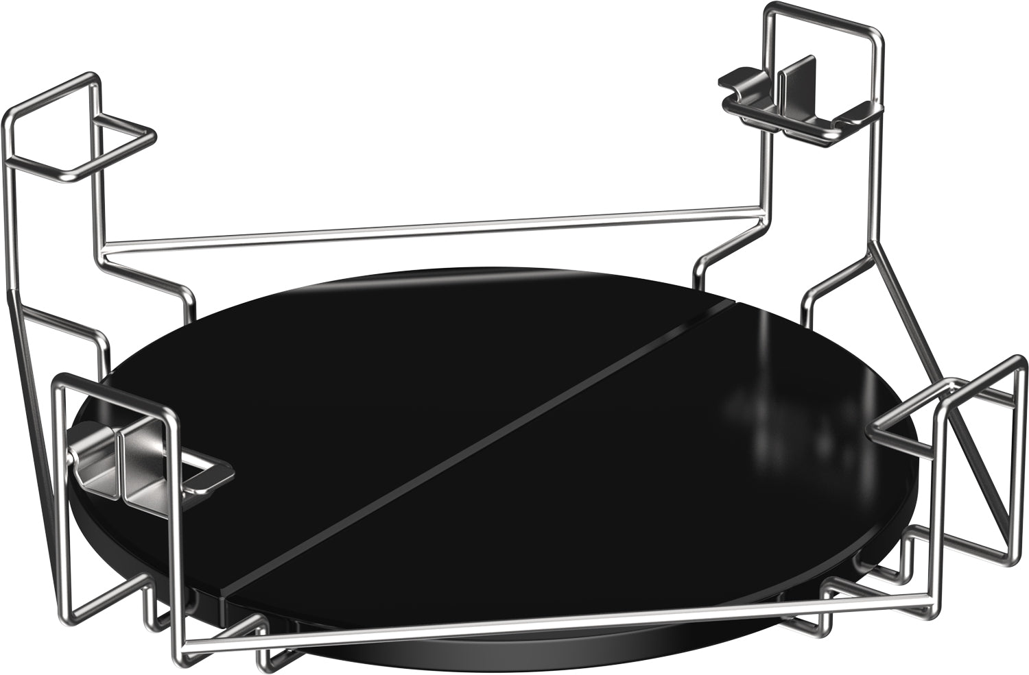 Keramisk grill Classic Medium Solo svart 40 cm bakside