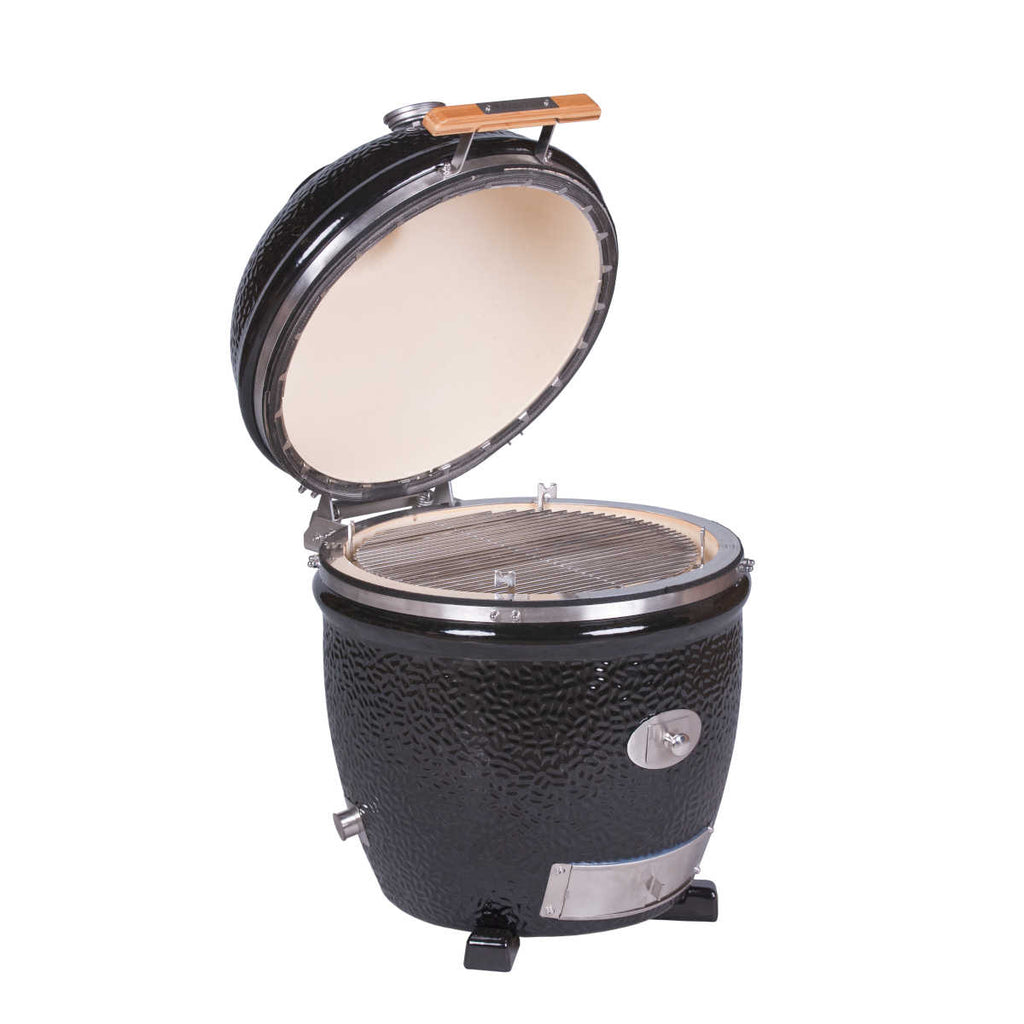 Detalj av keramisk materiale på Keramisk grill Classic Pro 2.0 svart 46 cm - Monolith