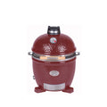 Keramisk grill Junior Pro 2.0 rød 33 cm - Monolith forfra