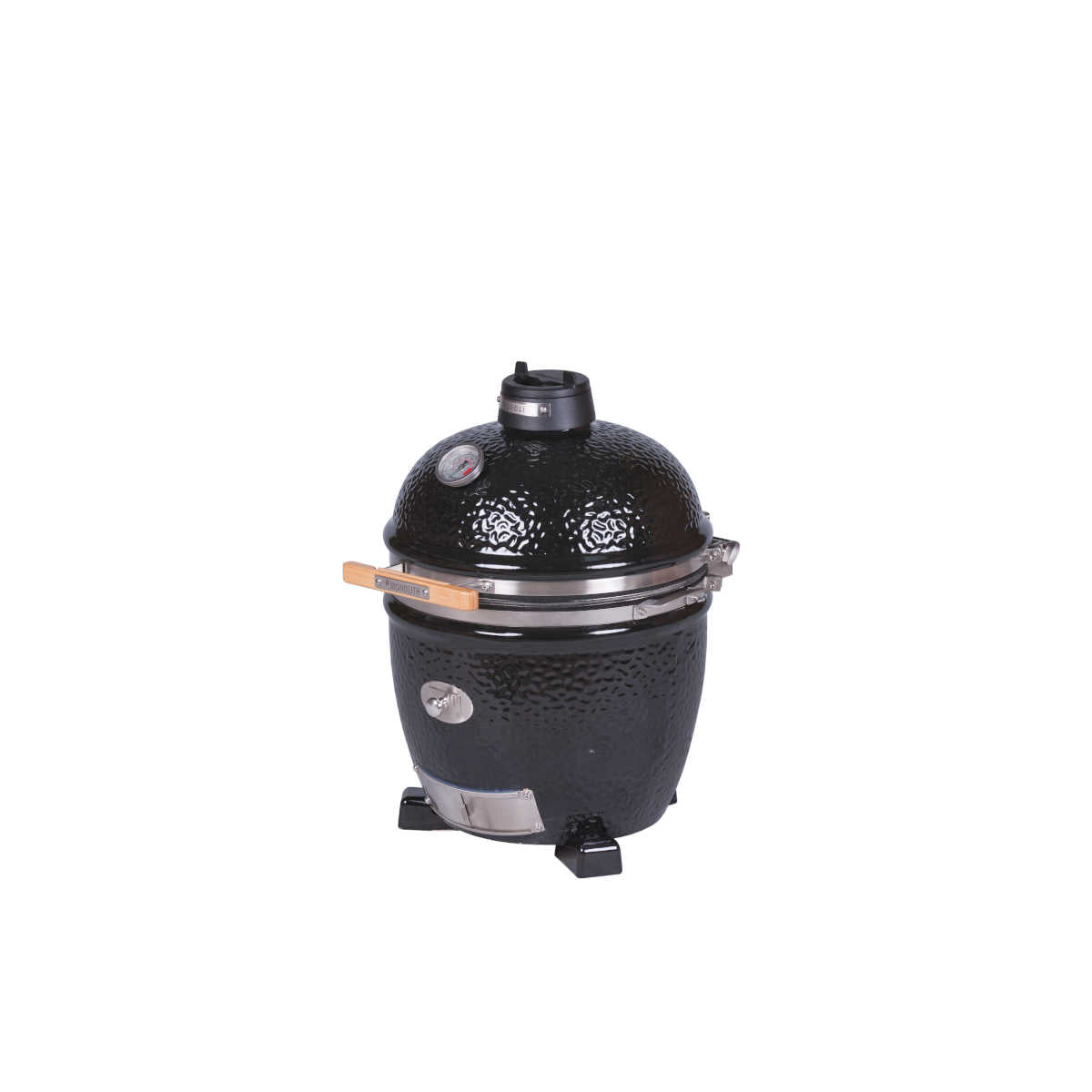 Keramisk grill Junior Pro 2.0 svart 33 cm - Monolith bakside