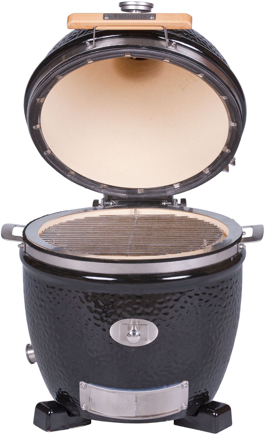 Bakside av Keramisk grill Junior PRO 2.0 svart uten stativ 33 cm