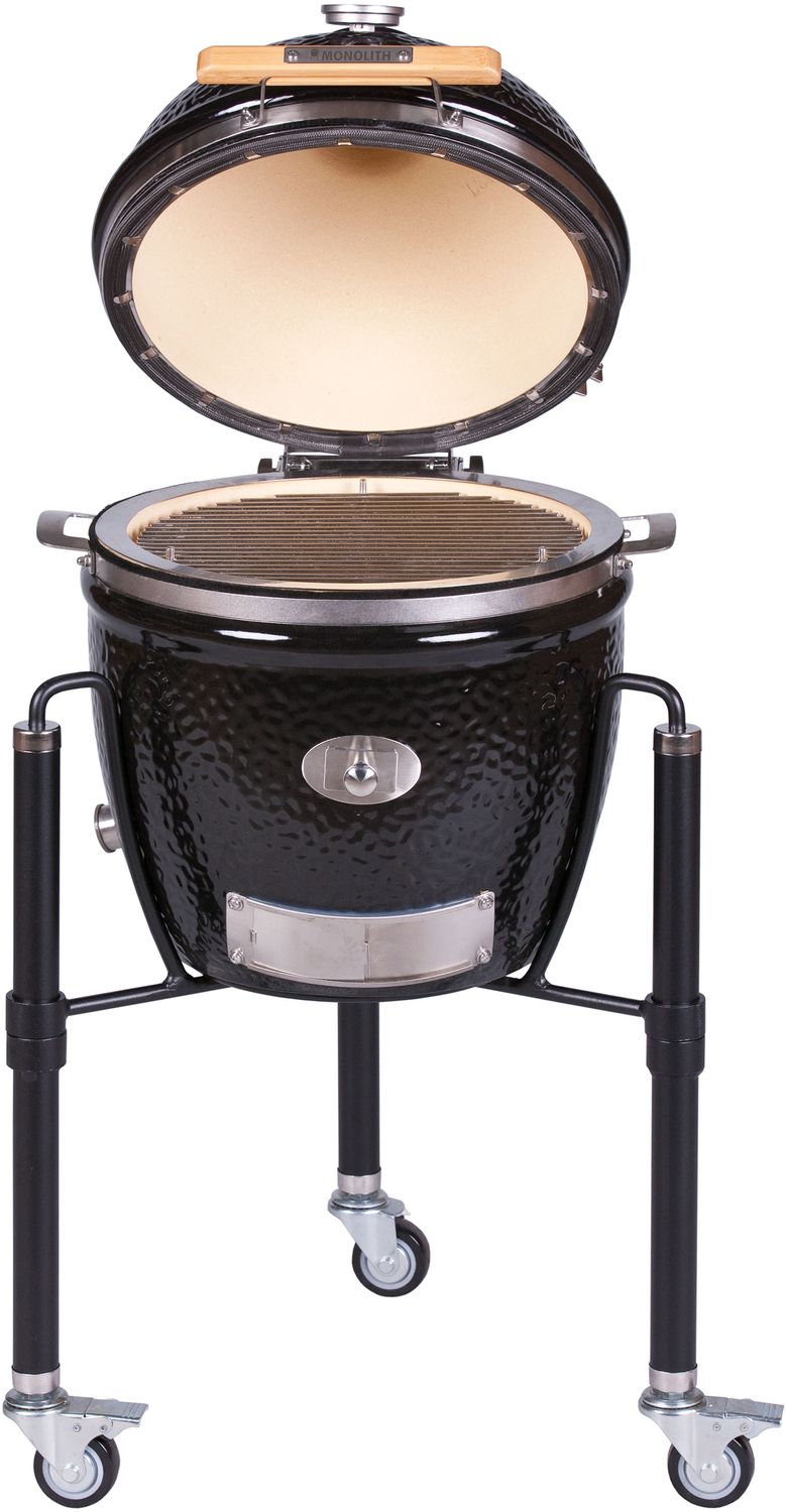 Detaljbilde av Keramisk grill Junior PRO 2.0 svart med startsett