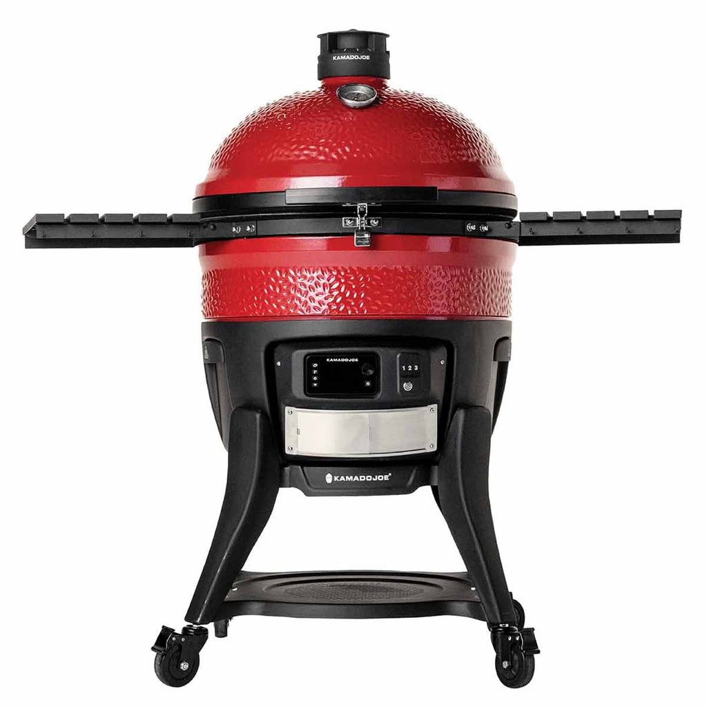 Keramisk grill Konnected Big Joe 61 cm rustfritt stål forfra