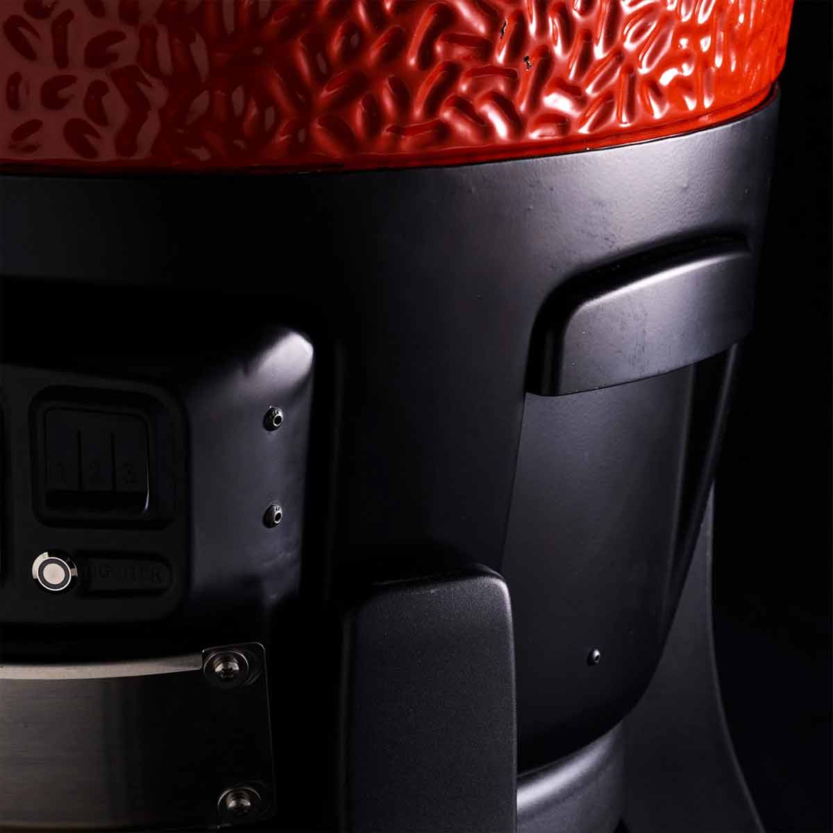 Keramisk grill Konnected Joe 46 cm med app-styring askeskuffe
