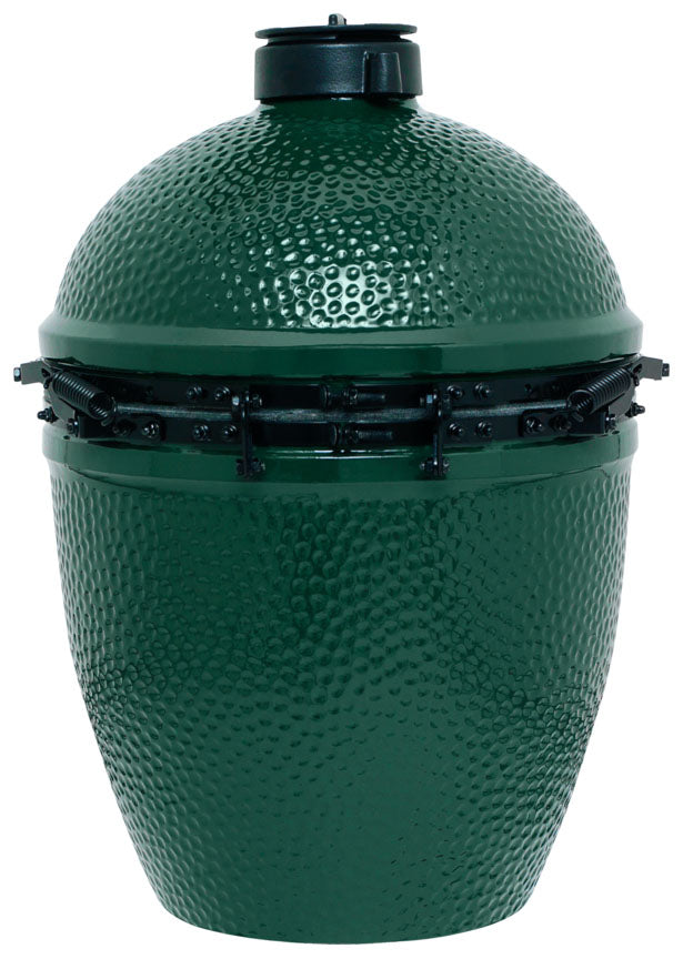 Keramisk grill Large utekjøkken 46 cm - Big Green Egg med åpent lokk