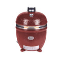 Keramisk grill LeChef Pro 2.0 rød 55 cm forfra