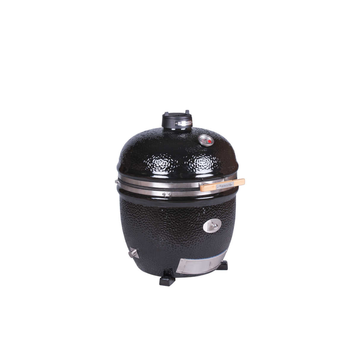 Keramisk grill LeChef Pro 2.0 svart 55 cm bakside