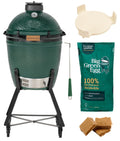 Keramisk grill Medium 40 cm jubileumspakke - Big Green Egg forfra
