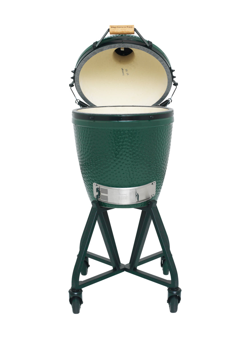 Sideprofil av Keramisk grill Medium 40 cm med Nest og ConvEGGtor - Big Green Egg