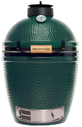 Keramisk grill Medium 40 cm rustfritt stål rist - Big Green Egg forfra