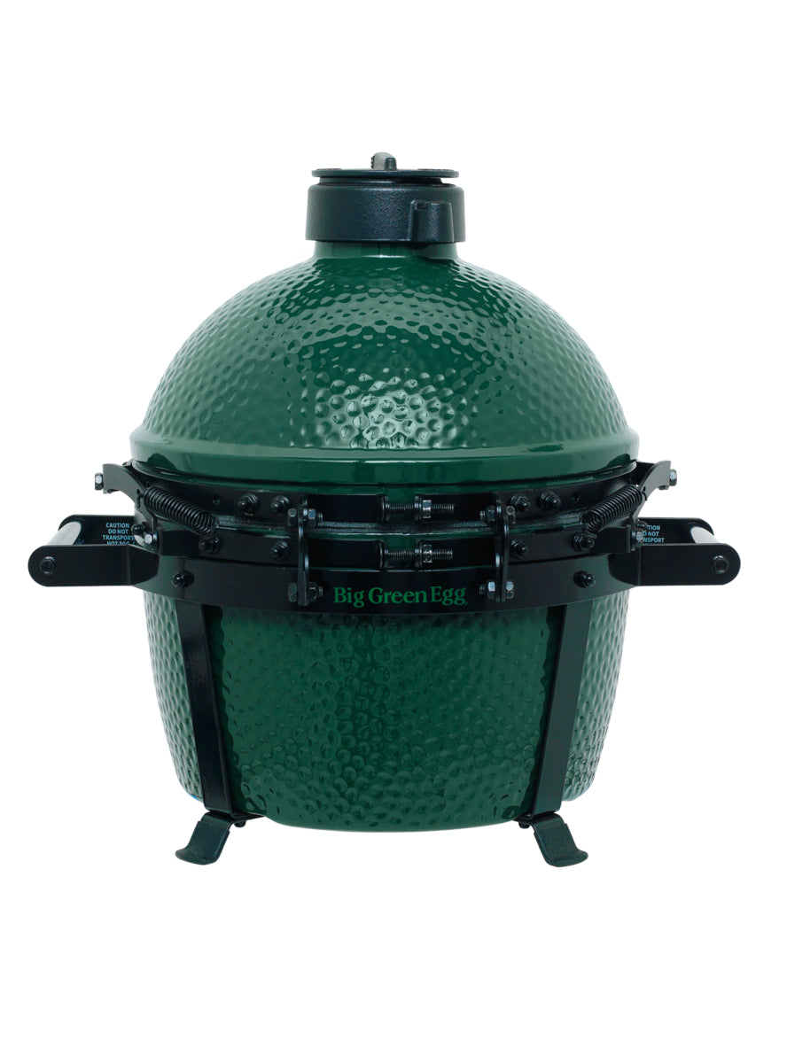 Keramisk grill MiniMax med EGG Carrier 33 cm med åpent lokk