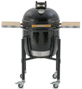 Keramisk grill ONE.55 rustfritt stål rist forfra
