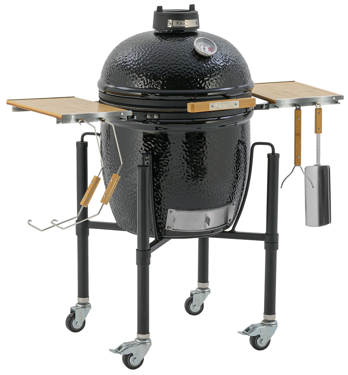 Keramisk grill ONE.55 rustfritt stål rist bakside