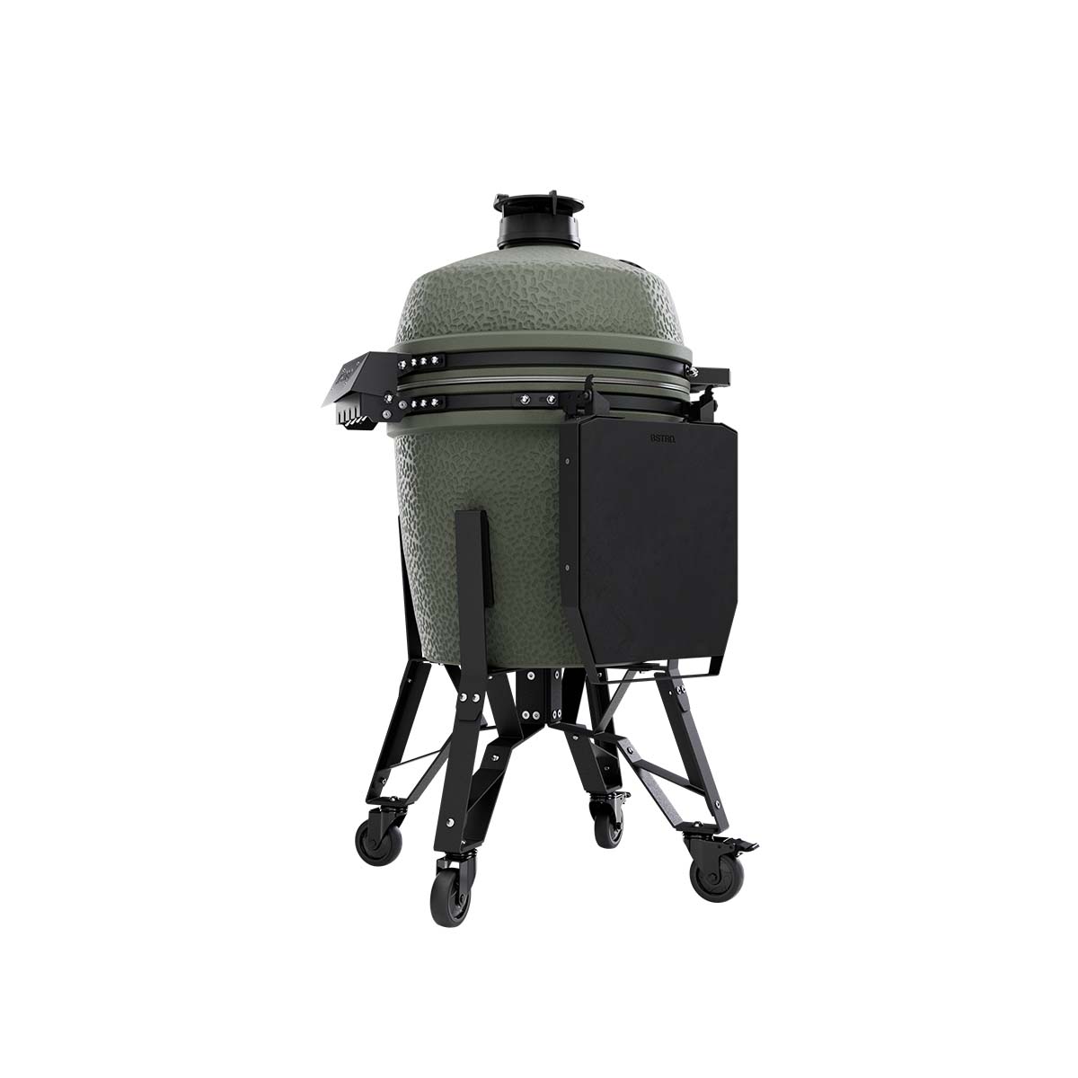 Keramisk grill Pro Large Complete 49 cm Alpine Green sidevisning