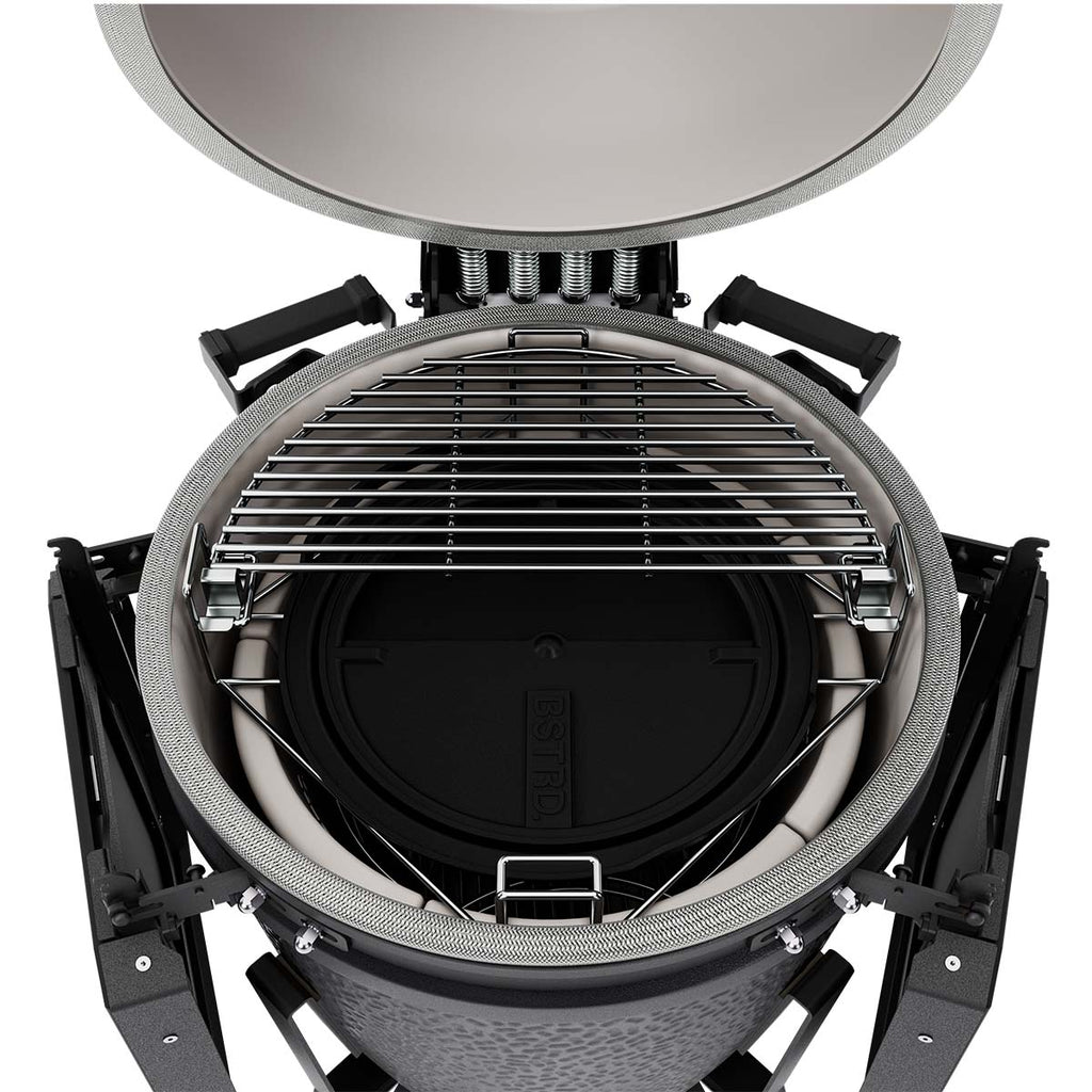 Keramisk grill Pro Large Complete 49 cm Graphite - BSTRD askeoppsamler