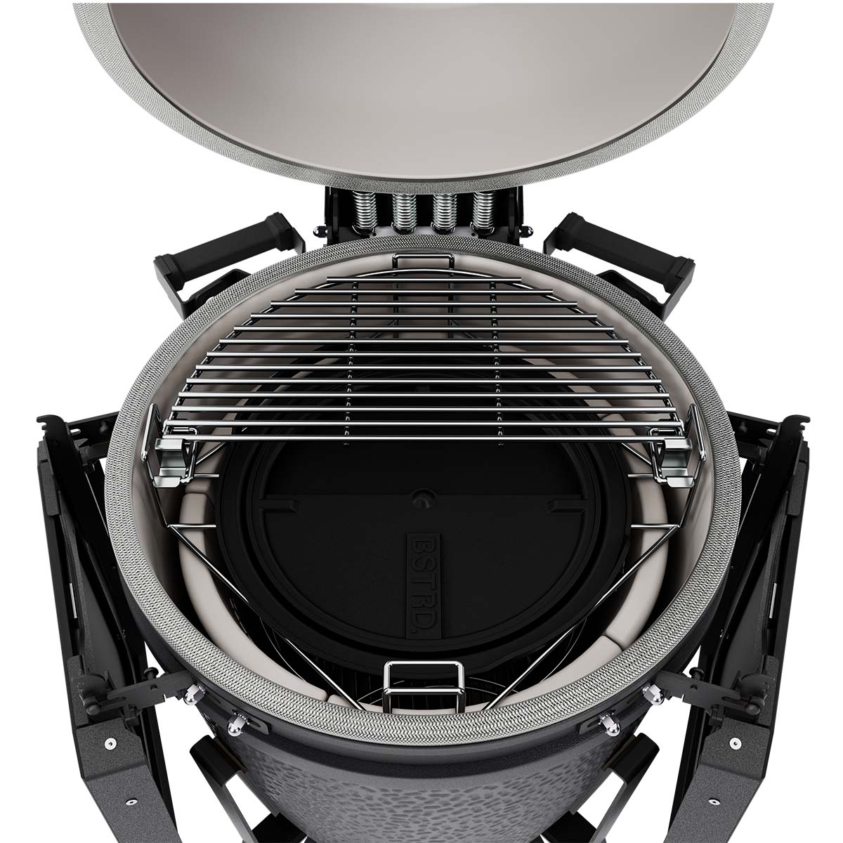 Keramisk grill Pro Large Complete 49 cm Graphite - BSTRD askeoppsamler