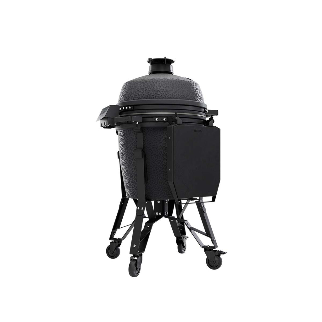 Detalj av keramisk grill Pro Large Complete 49 cm Graphite - BSTRD lokk