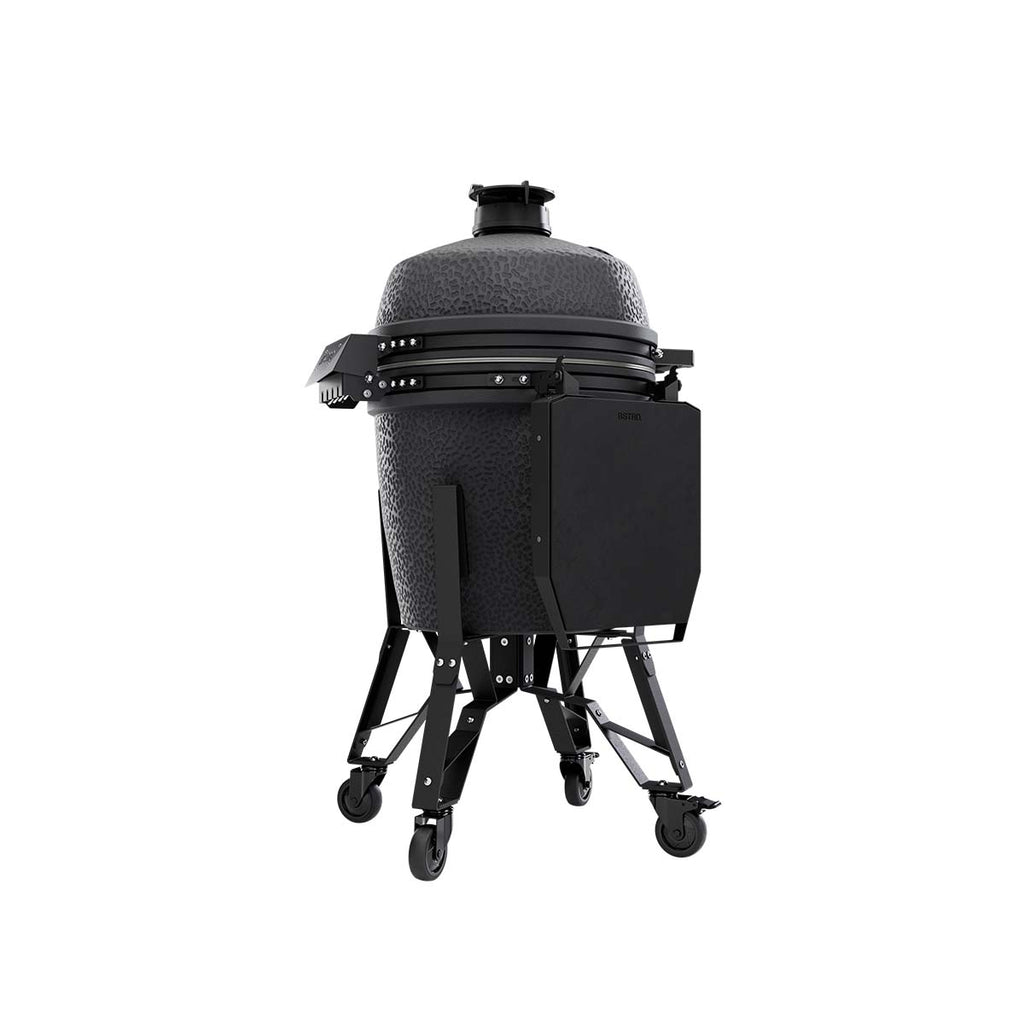 Keramisk grill Pro Large Complete 49 cm Graphite - BSTRD ventil og luftspjeld