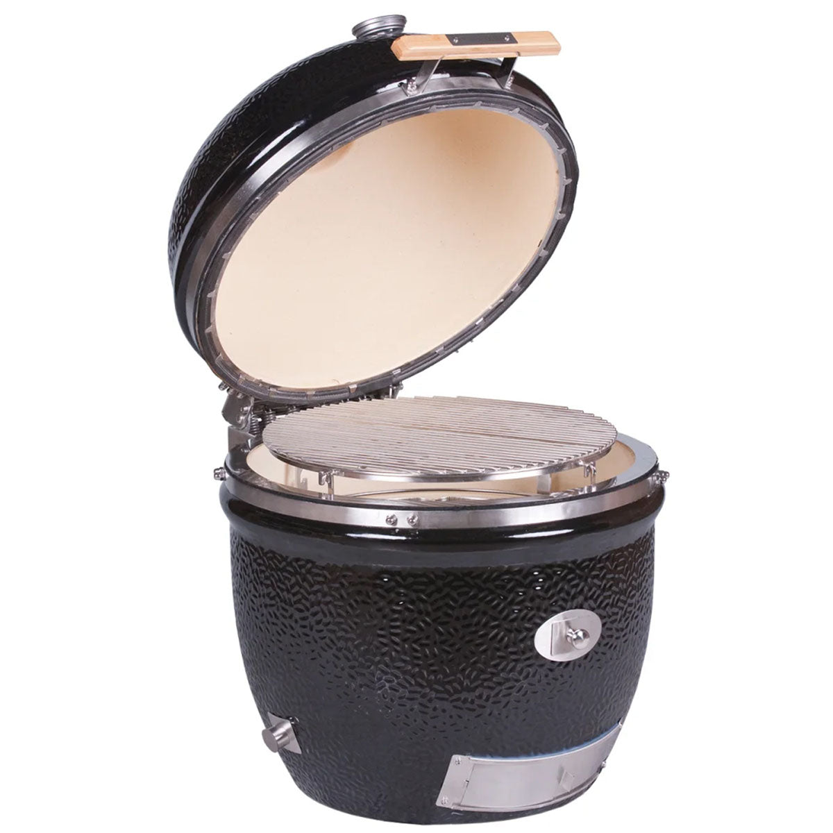 Keramisk grill Two.66 Stand Alone svart 52 cm - Monolith bakside