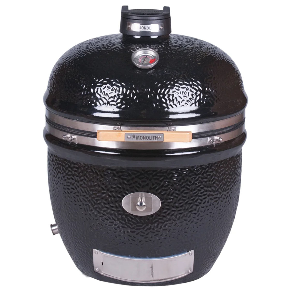 Keramisk grill Two.66 Stand Alone svart 52 cm - Monolith forfra