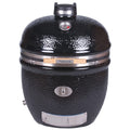 Keramisk grill Two.66 Stand Alone svart 52 cm Monolith forfra