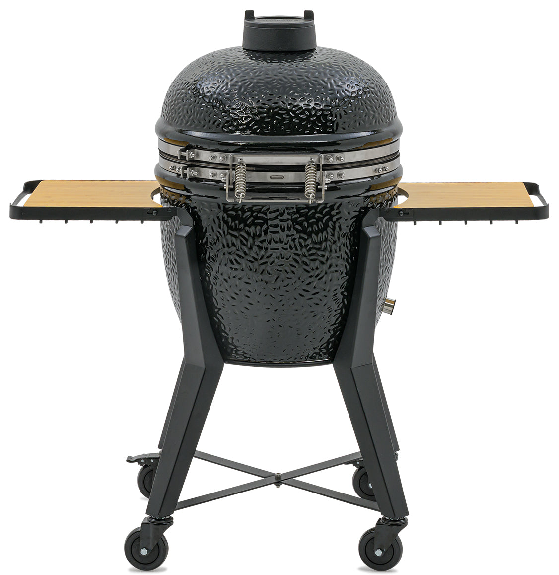 Keramisk grill TWO.55 med stativ og sidebord 44 cm - Monolith med åpent lokk