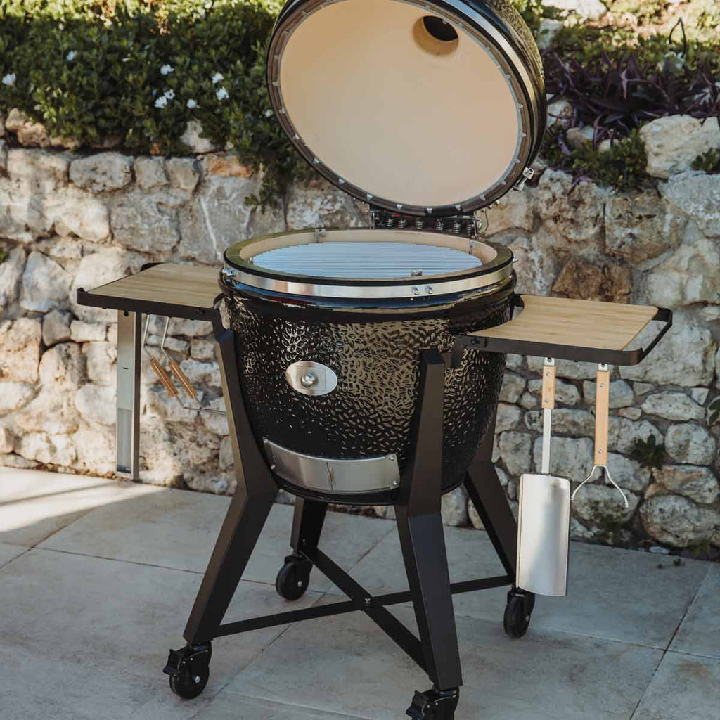 Keramisk grill Two.55 Smart-Flow-Bundle 44 cm bakside