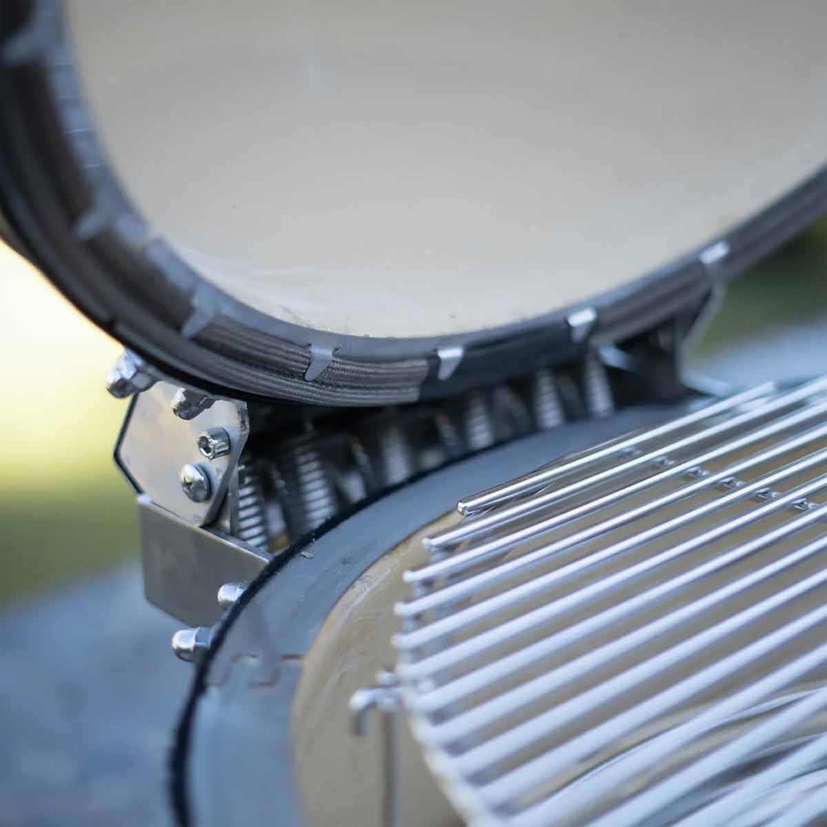 Keramisk grill Two.55 Smart-Flow-Bundle 44 cm detalj på temperaturkontroll
