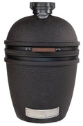 Keramisk grill Urban Large Solo svart matt 49 cm - The Bastard forfra