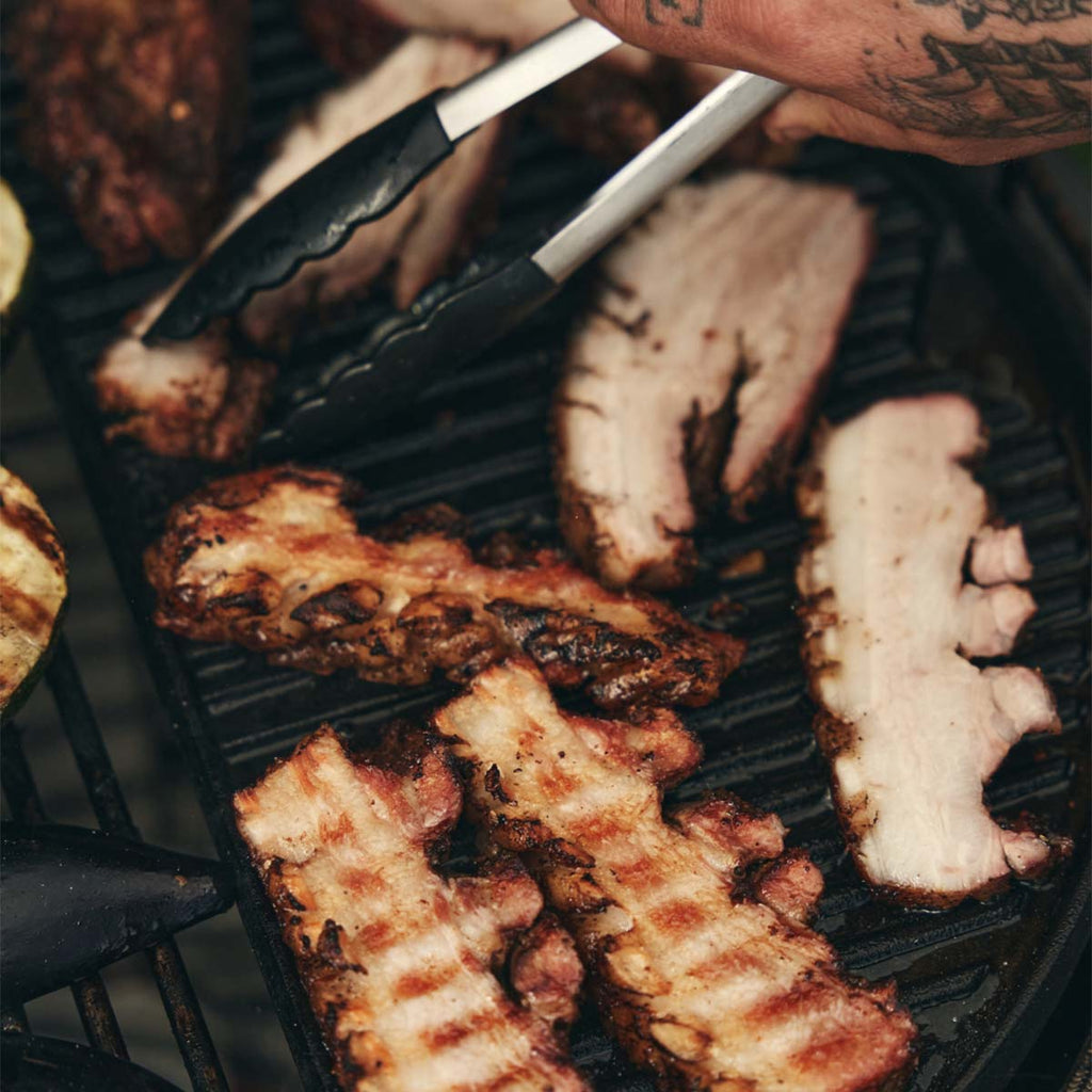 Keramisk grill Urban Large SUMMER Essential sett - The Bastard med åpen grillflate