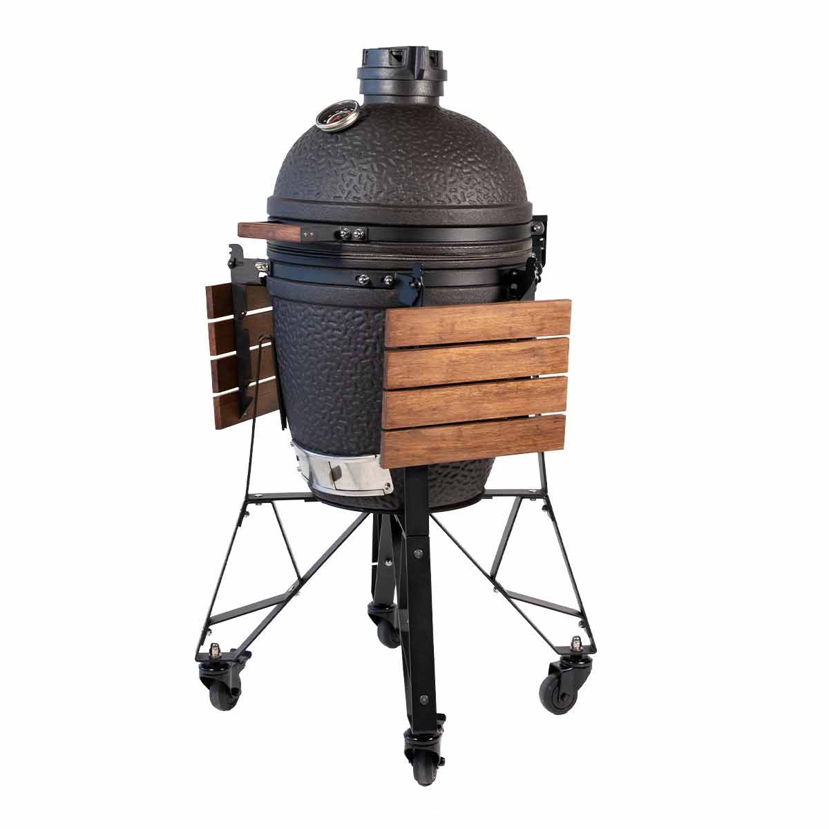 Keramisk grill Urban Medium 42 cm - The Bastard detalj av askeoppsamler