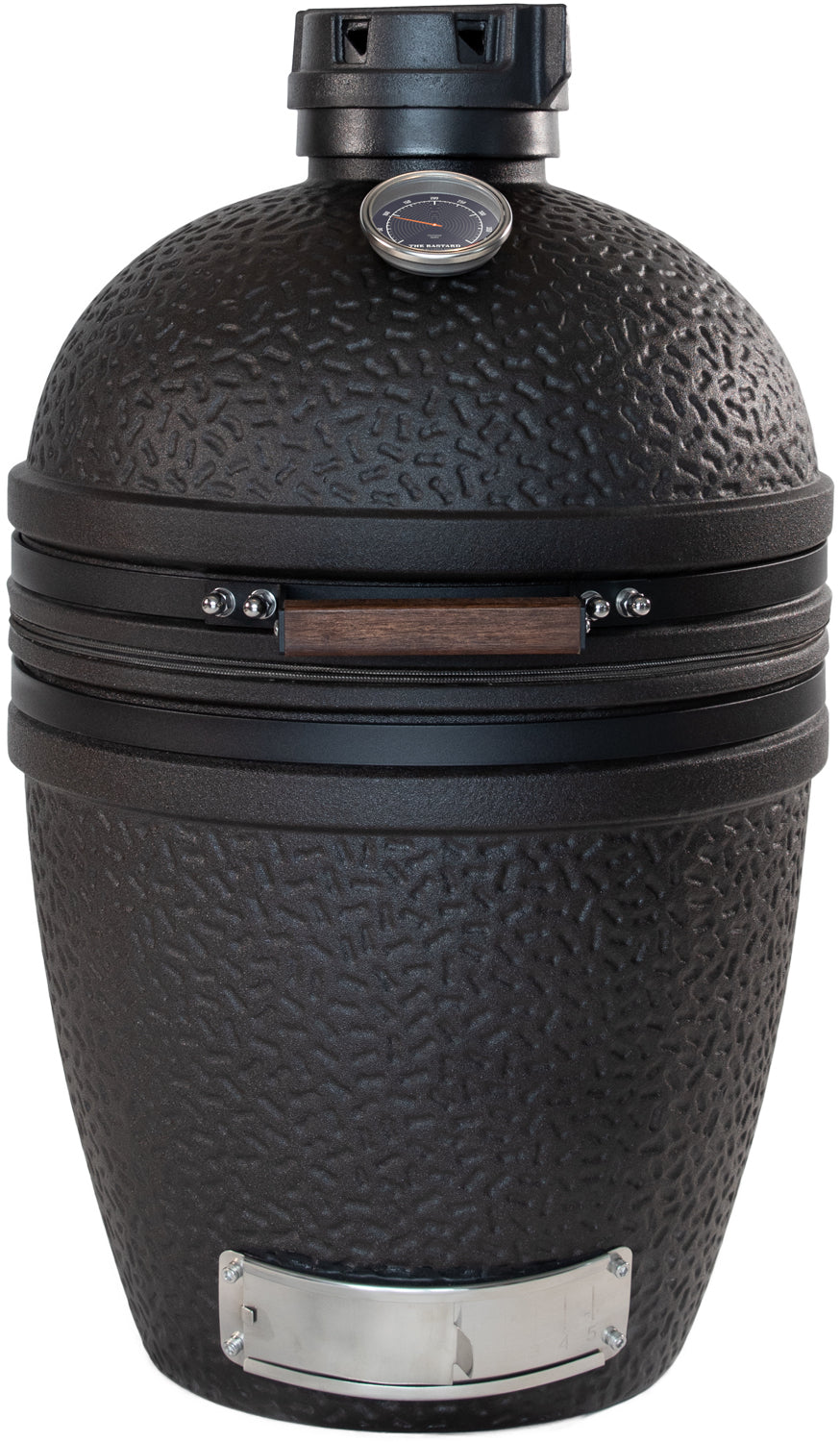 Keramisk grill Urban Medium Solo svart matt 40 cm - The Bastard forfra