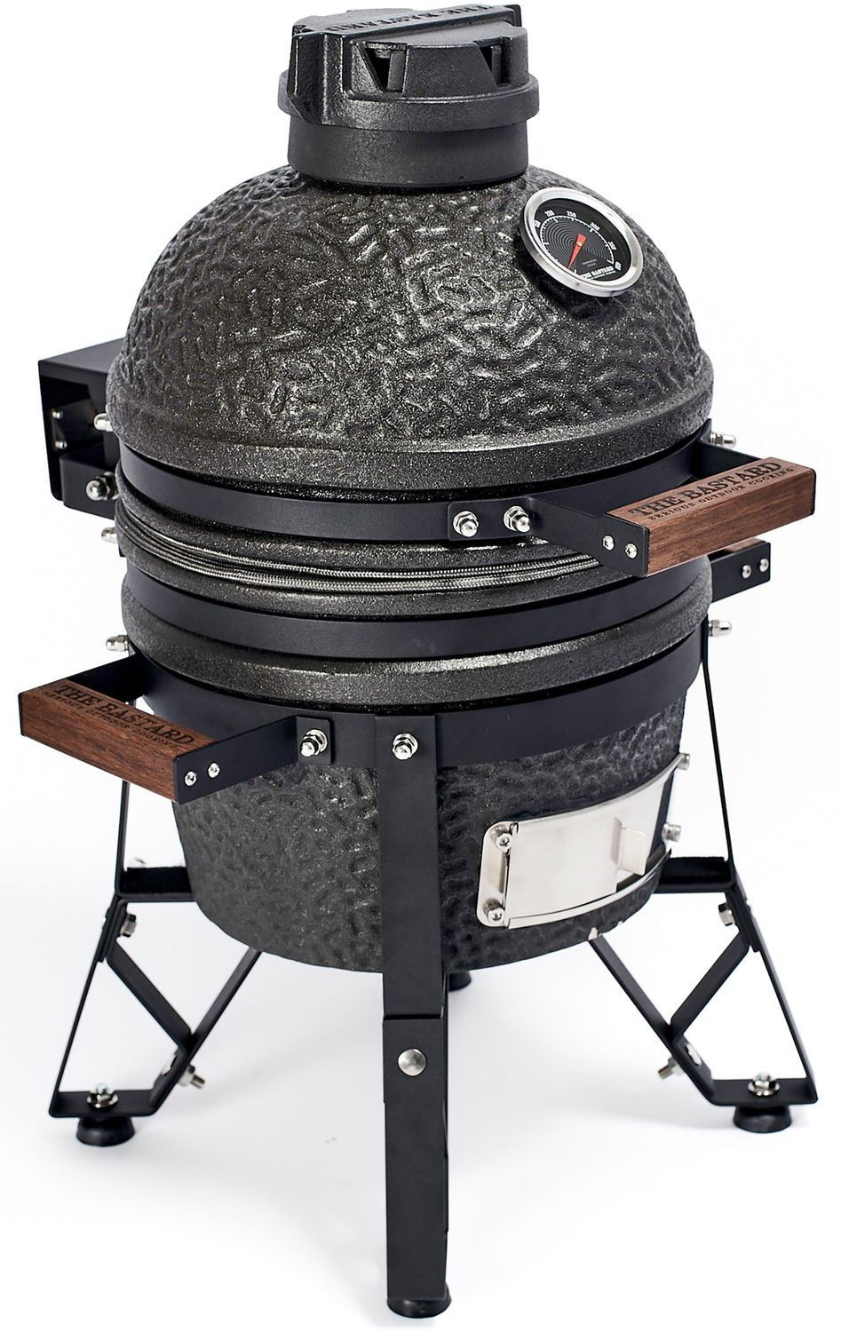 Detalj av keramisk materiale på Keramisk grill Urban Small svart matt 25 cm 2025 - The Bastard