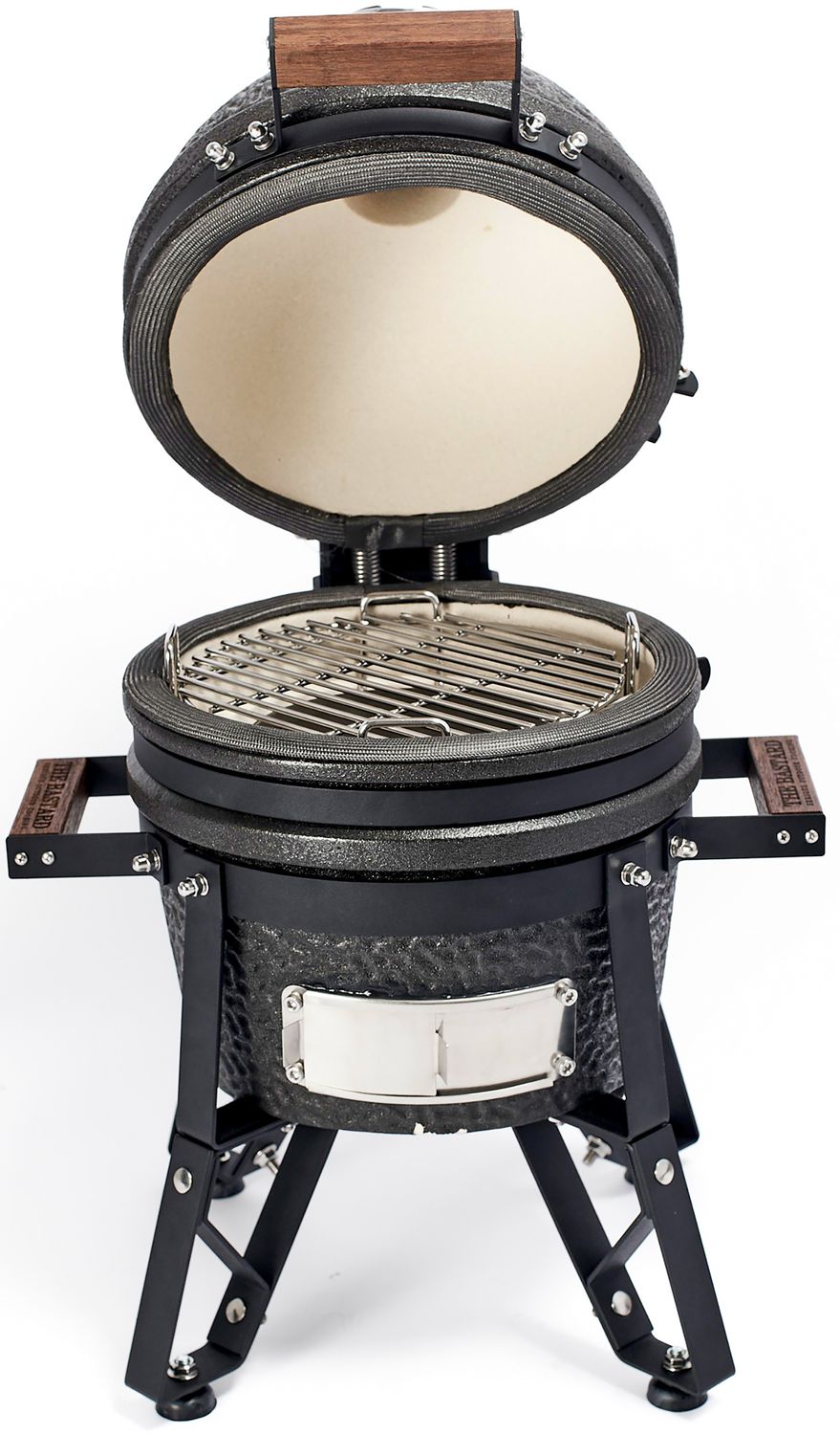 Keramisk grill Urban Small svart matt bakside