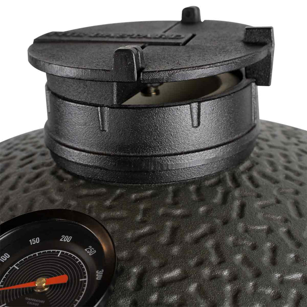 Detalj av keramisk materiale på Keramisk grill VX Large Solo - The Bastard