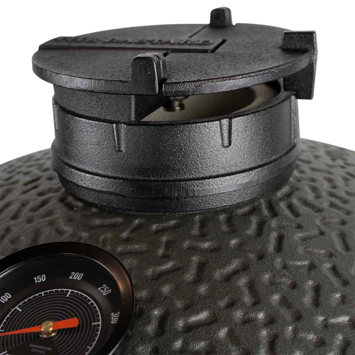 Detalj av keramisk materiale på Keramisk grill VX Large Solo - The Bastard