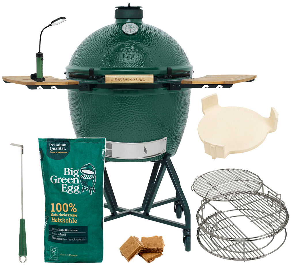 Keramisk grill XLarge PRO startsett 61 cm - Big Green Egg forfra