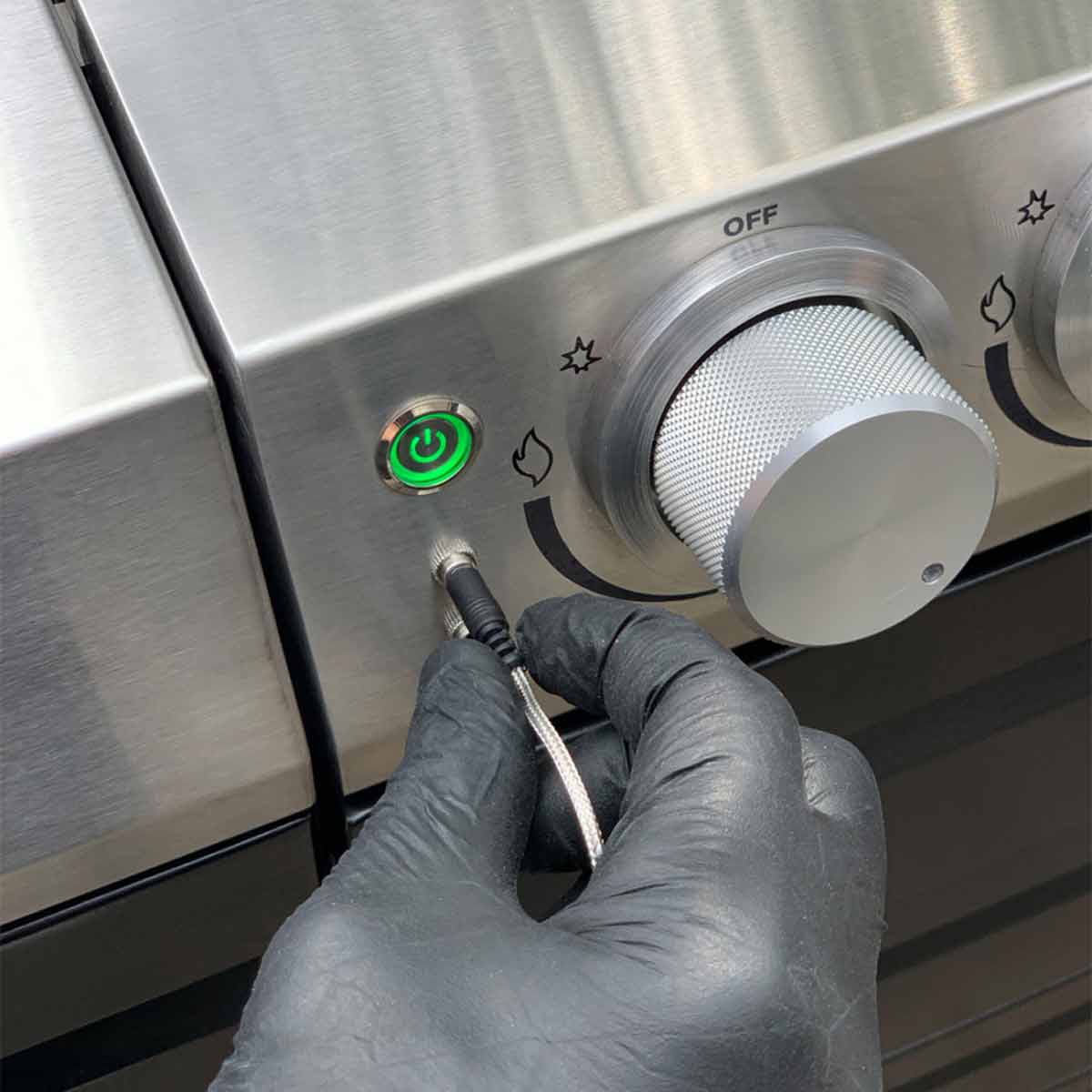 Nærbilde Kjernetemperatursonder 4-pakk for G32 rustfritt stål