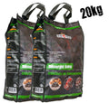Kokosbriketter 20 kg kokoskull over 4 timer brenntid forfra