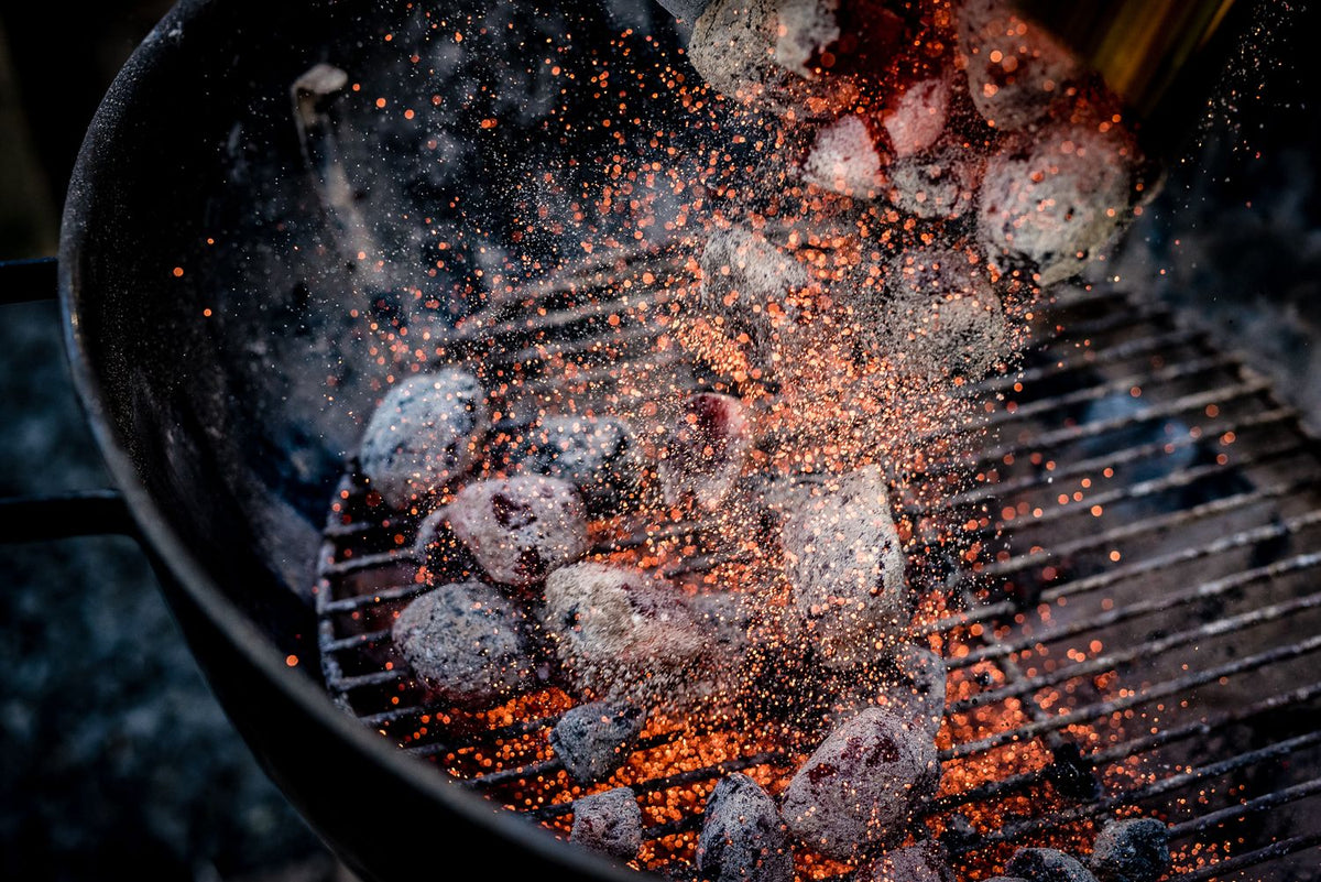 Kokosbriketter 20 kg kokoskull over 4 timer brenntid - Männerglut