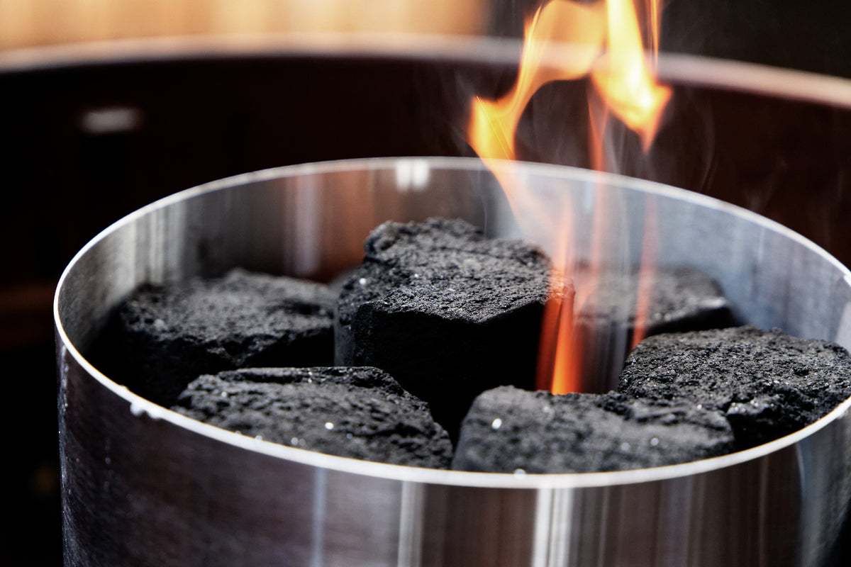 Kokosbriketter stavform 10 kg for dutch oven og grill - Grillfürst