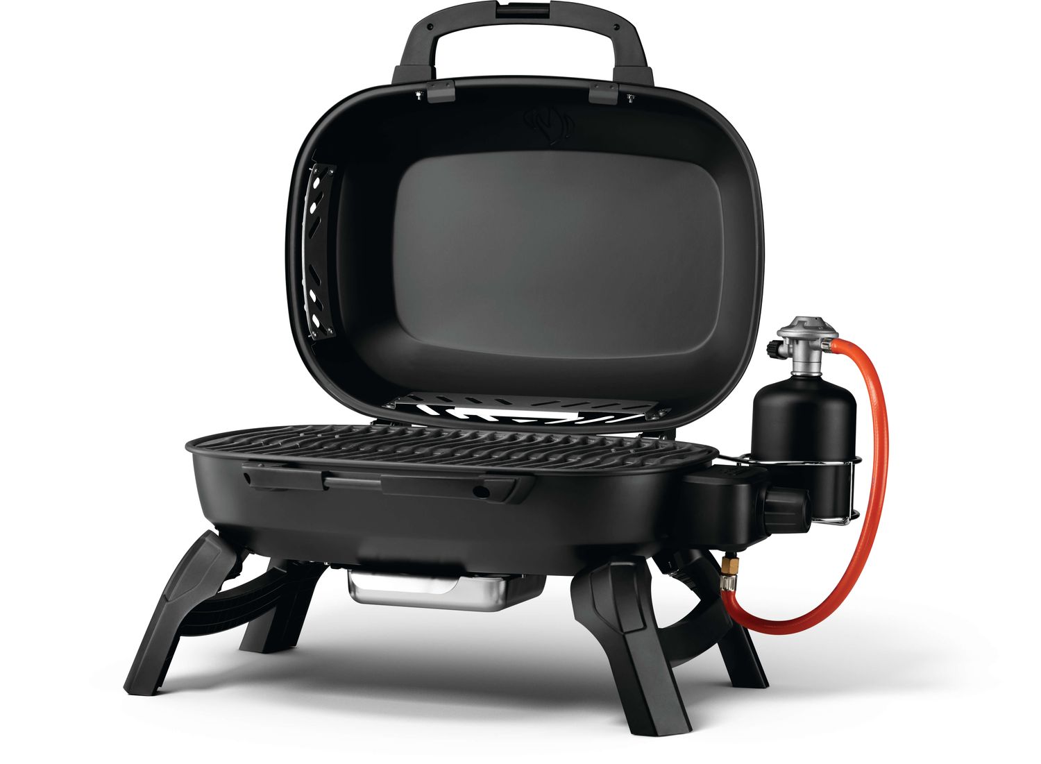 Transport av Kompakt gassgrill TravelQ 240 svart som koffert