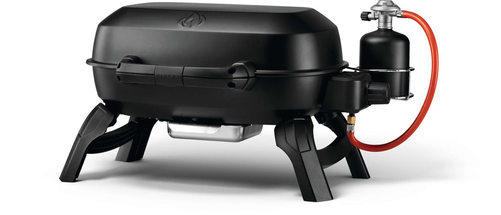 Kompakt gassgrill TravelQ 240 svart med lukket lokk